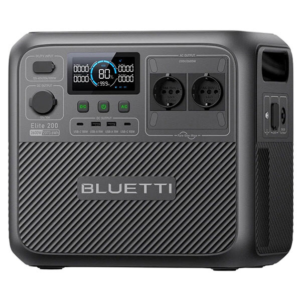Зарядная станция Bluetti Elite 200 V2, Черный - № 3 Зарядная станция Bluetti Elite 200 V2, Черный - № 3