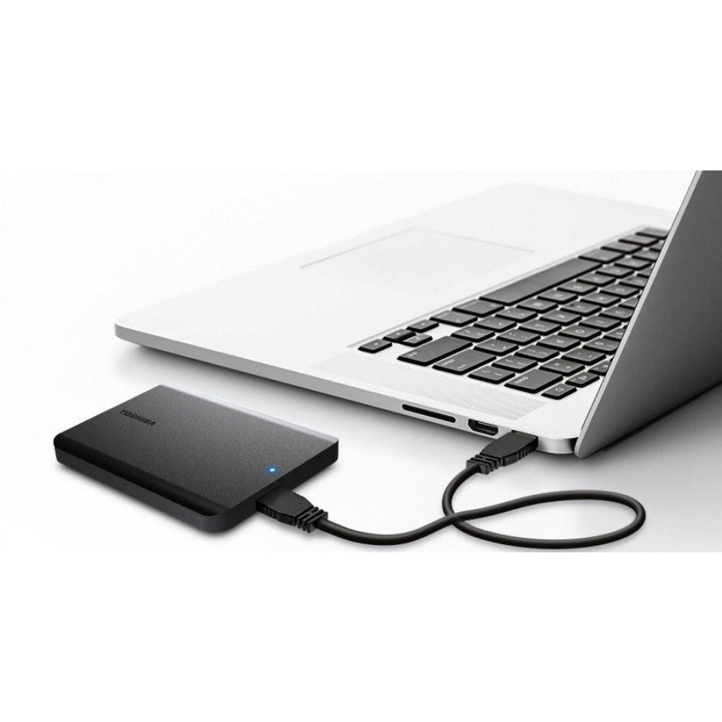 HDD-накопитель Toshiba Canvio Basics EXCL HDTB540MK3CA, 4 Тб., Черный - № 6 HDD-накопитель Toshiba Canvio Basics EXCL HDTB540MK3CA, 4 Тб., Черный - № 6