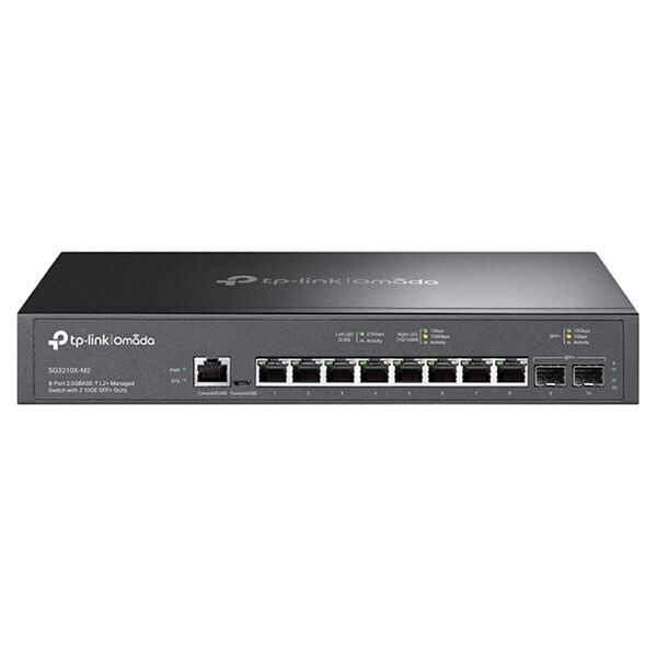 Коммутатор TP-Link Omada SG3210X-M2, Черный - № 1 Коммутатор TP-Link Omada SG3210X-M2, Черный - № 1