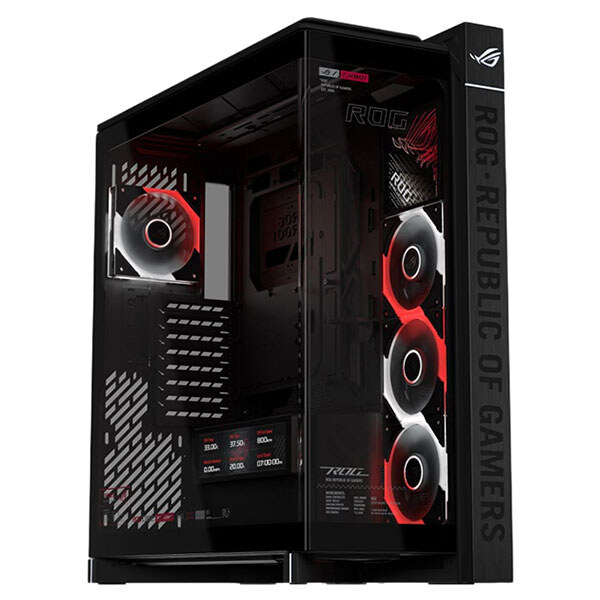Корпус Asus ROG Cronox GR801 Curve TG, Черный - № 1 Корпус Asus ROG Cronox GR801 Curve TG, Черный - № 1