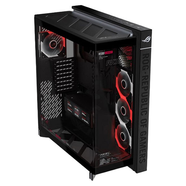 Корпус Asus ROG Cronox GR801 Curve TG, Черный - № 2 Корпус Asus ROG Cronox GR801 Curve TG, Черный - № 2
