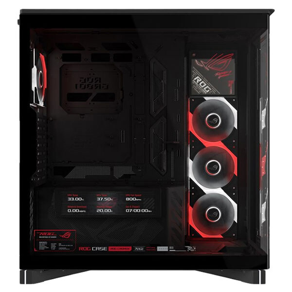 Корпус Asus ROG Cronox GR801 Curve TG, Черный - № 5 Корпус Asus ROG Cronox GR801 Curve TG, Черный - № 5