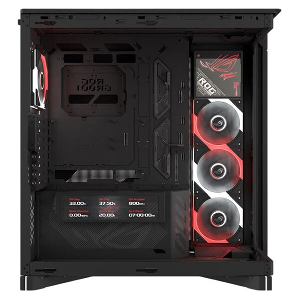 Корпус Asus ROG Cronox GR801 Curve TG, Черный - № 6 Корпус Asus ROG Cronox GR801 Curve TG, Черный - № 6
