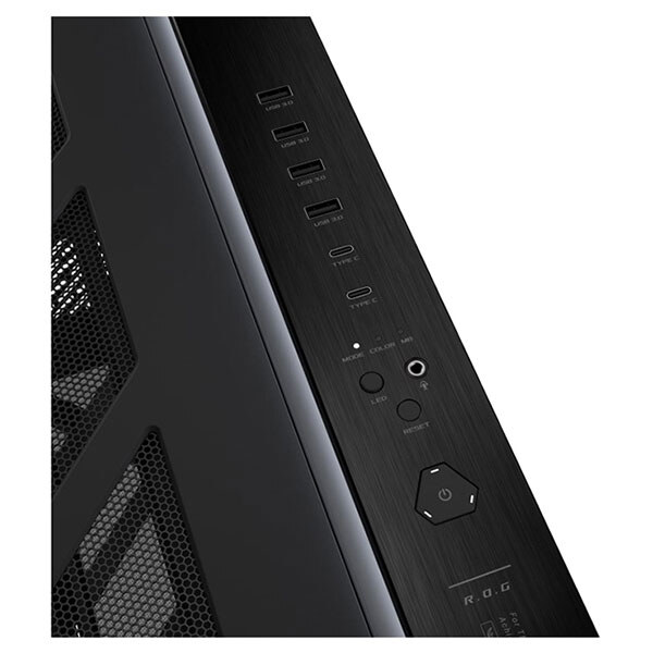 Корпус Asus ROG Cronox GR801 Curve TG, Черный - № 10 Корпус Asus ROG Cronox GR801 Curve TG, Черный - № 10