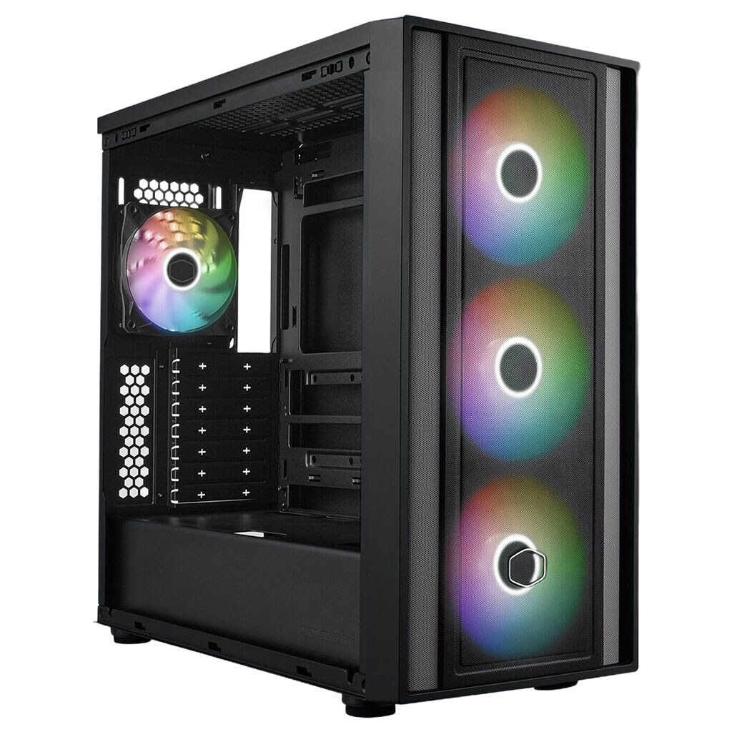 Корпус CoolerMaster MasterBox 600, Черный - № 12 Корпус CoolerMaster MasterBox 600, Черный - № 12