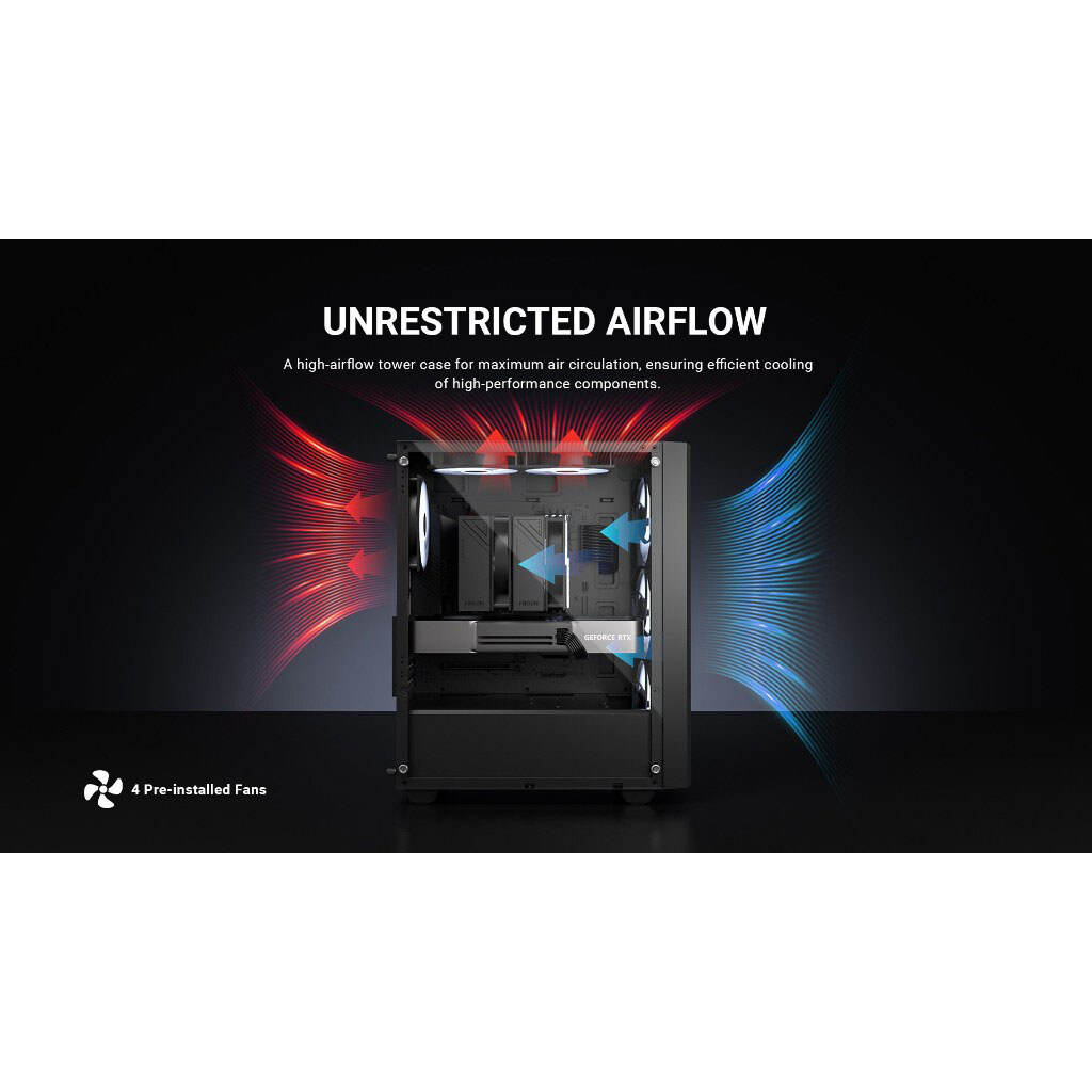 Корпус ID-Cooling Ware 300, Черный - № 15 Корпус ID-Cooling Ware 300, Черный - № 15