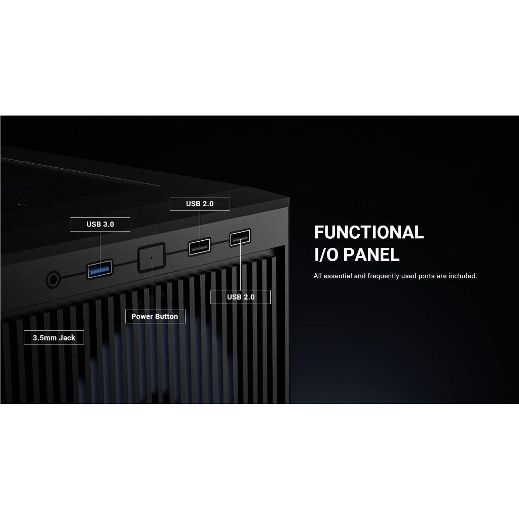 Корпус ID-Cooling Ware 300, Черный - № 16 Корпус ID-Cooling Ware 300, Черный - № 16
