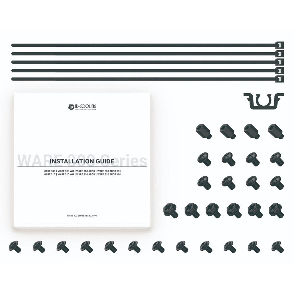 Корпус ID-Cooling Ware 310, Черный - № 12 Корпус ID-Cooling Ware 310, Черный - № 12