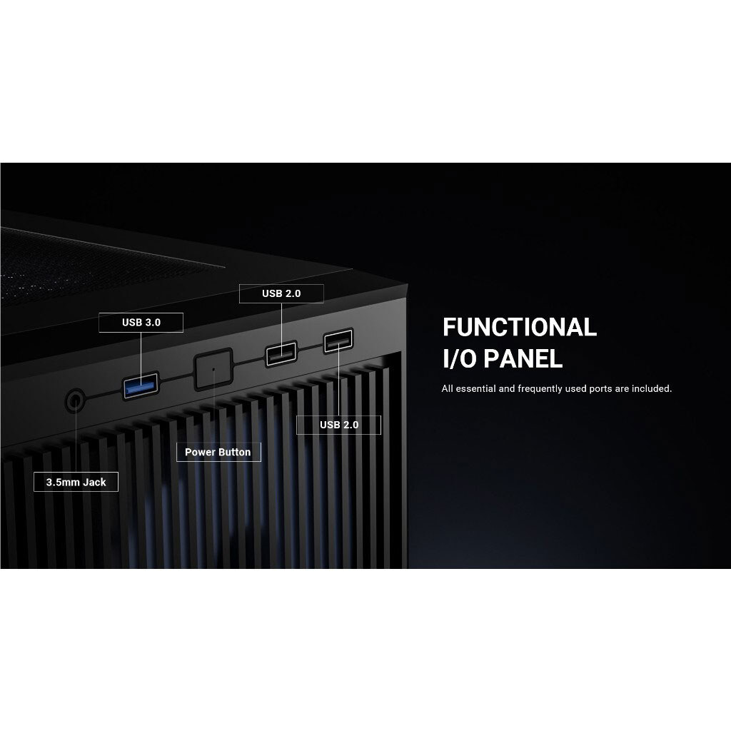 Корпус ID-Cooling Ware 310, Черный - № 16 Корпус ID-Cooling Ware 310, Черный - № 16
