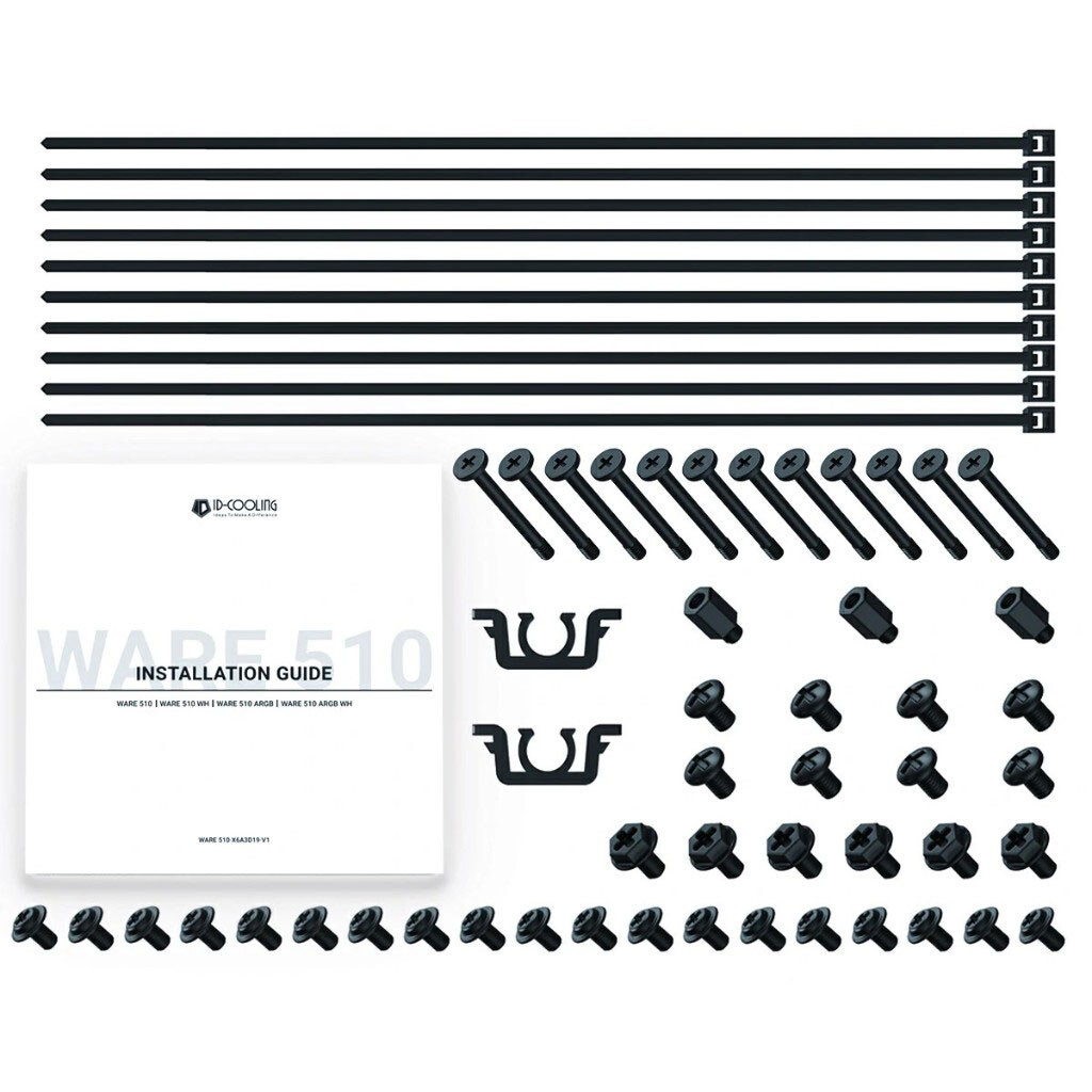 Корпус ID-Cooling Ware 510, Черный - № 12 Корпус ID-Cooling Ware 510, Черный - № 12