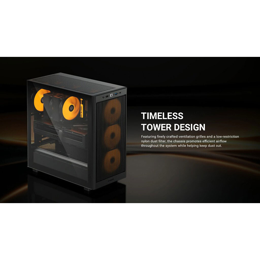 Корпус ID-Cooling Ware 510, Черный - № 14 Корпус ID-Cooling Ware 510, Черный - № 14