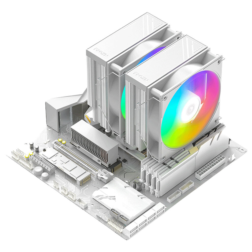 Кулер процессорный ID-Cooling Frozn A620 Pro XE, Белый - № 10 Кулер процессорный ID-Cooling Frozn A620 Pro XE, Белый - № 10