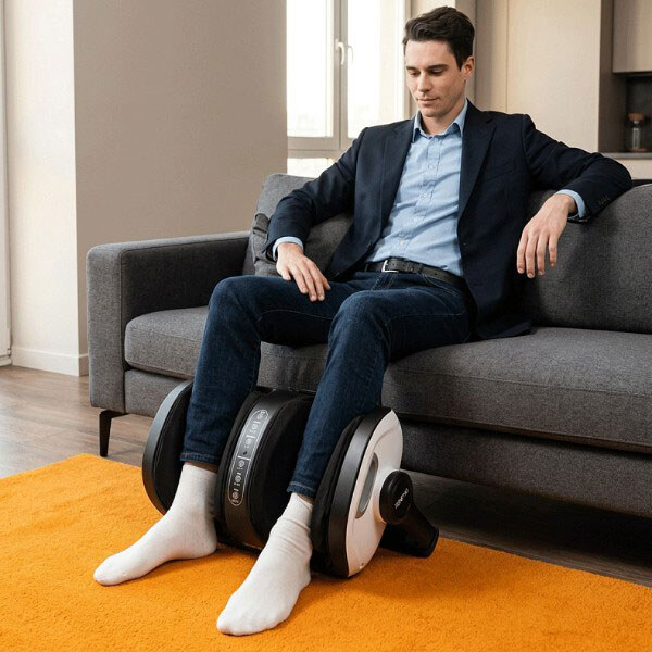 Массажер для ног RENPHO 2-in-1 Foot and Calf Massager R-D001R-WH, Белый - № 7 Массажер для ног RENPHO 2-in-1 Foot and Calf Massager R-D001R-WH, Белый - № 7