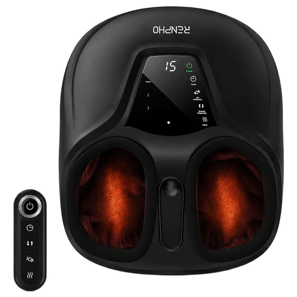 Массажер для ног RENPHO Shiatsu Compact RP-FM058R-BK, Черный - № 1 Массажер для ног RENPHO Shiatsu Compact RP-FM058R-BK, Черный - № 1