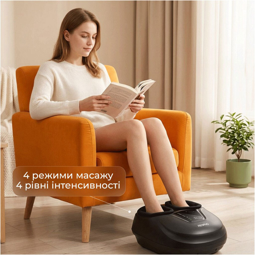 Массажер для ног RENPHO Shiatsu Compact RP-FM058R-BK, Черный - № 3 Массажер для ног RENPHO Shiatsu Compact RP-FM058R-BK, Черный - № 3