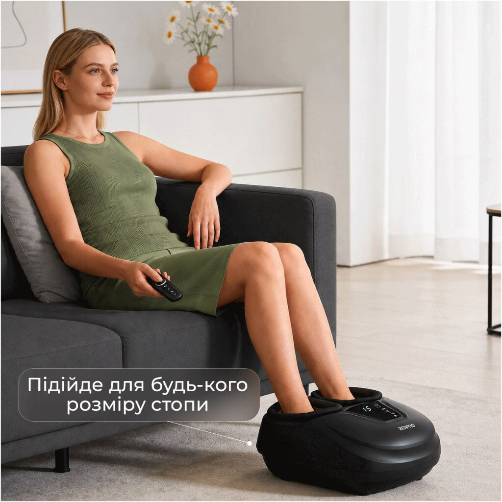 Массажер для ног RENPHO Shiatsu Compact RP-FM058R-BK, Черный - № 5 Массажер для ног RENPHO Shiatsu Compact RP-FM058R-BK, Черный - № 5