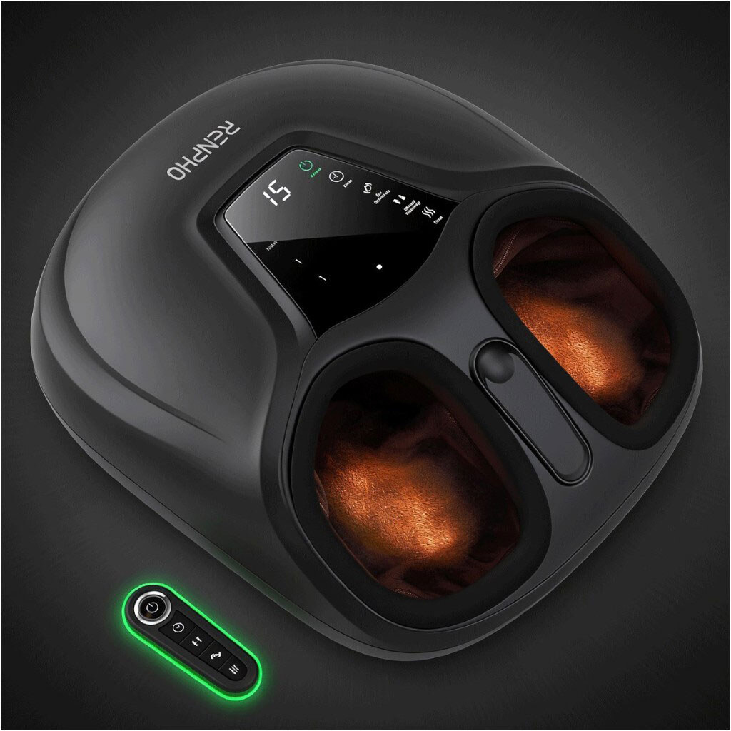 Массажер для ног RENPHO Shiatsu Compact RP-FM058R-BK, Черный - № 6 Массажер для ног RENPHO Shiatsu Compact RP-FM058R-BK, Черный - № 6