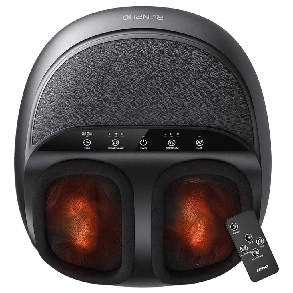 Массажер для ног RENPHO Shiatsu Premium RF-FM059R, Черный - № 1 Массажер для ног RENPHO Shiatsu Premium RF-FM059R, Черный - № 1