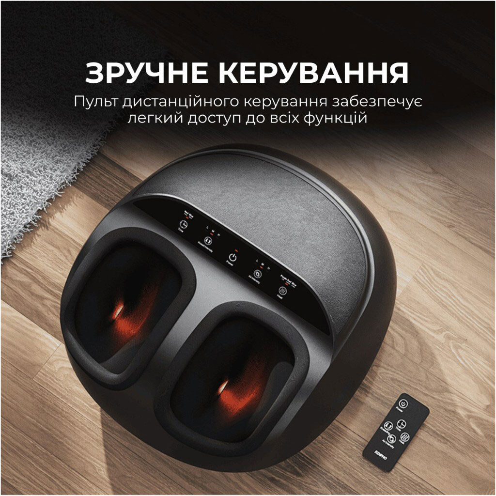 Массажер для ног RENPHO Shiatsu Premium RF-FM059R, Черный - № 2 Массажер для ног RENPHO Shiatsu Premium RF-FM059R, Черный - № 2