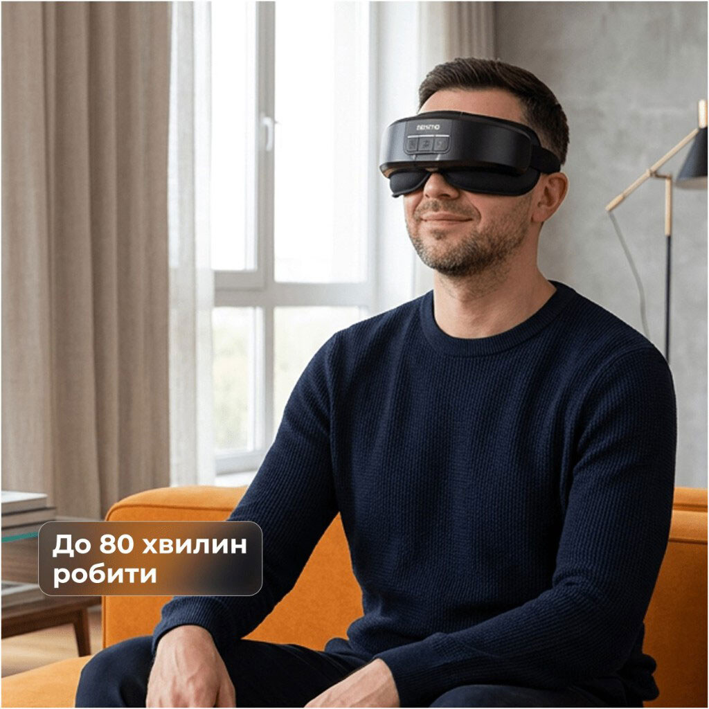 Массажер для глаз RENPHO Eyeris Shift R-G011-BK, Черный - № 4 Массажер для глаз RENPHO Eyeris Shift R-G011-BK, Черный - № 4