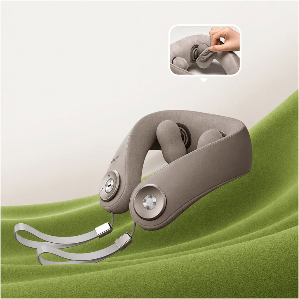 Массажер для шеи RENPHO U-Neck Mini R-L001-GY, Серый - № 6 Массажер для шеи RENPHO U-Neck Mini R-L001-GY, Серый - № 6