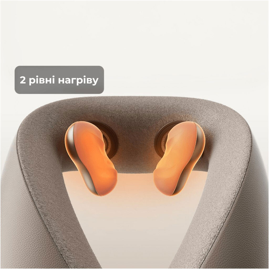 Массажер для шеи RENPHO U-Neck Mini R-L001-GY, Серый - № 8 Массажер для шеи RENPHO U-Neck Mini R-L001-GY, Серый - № 8