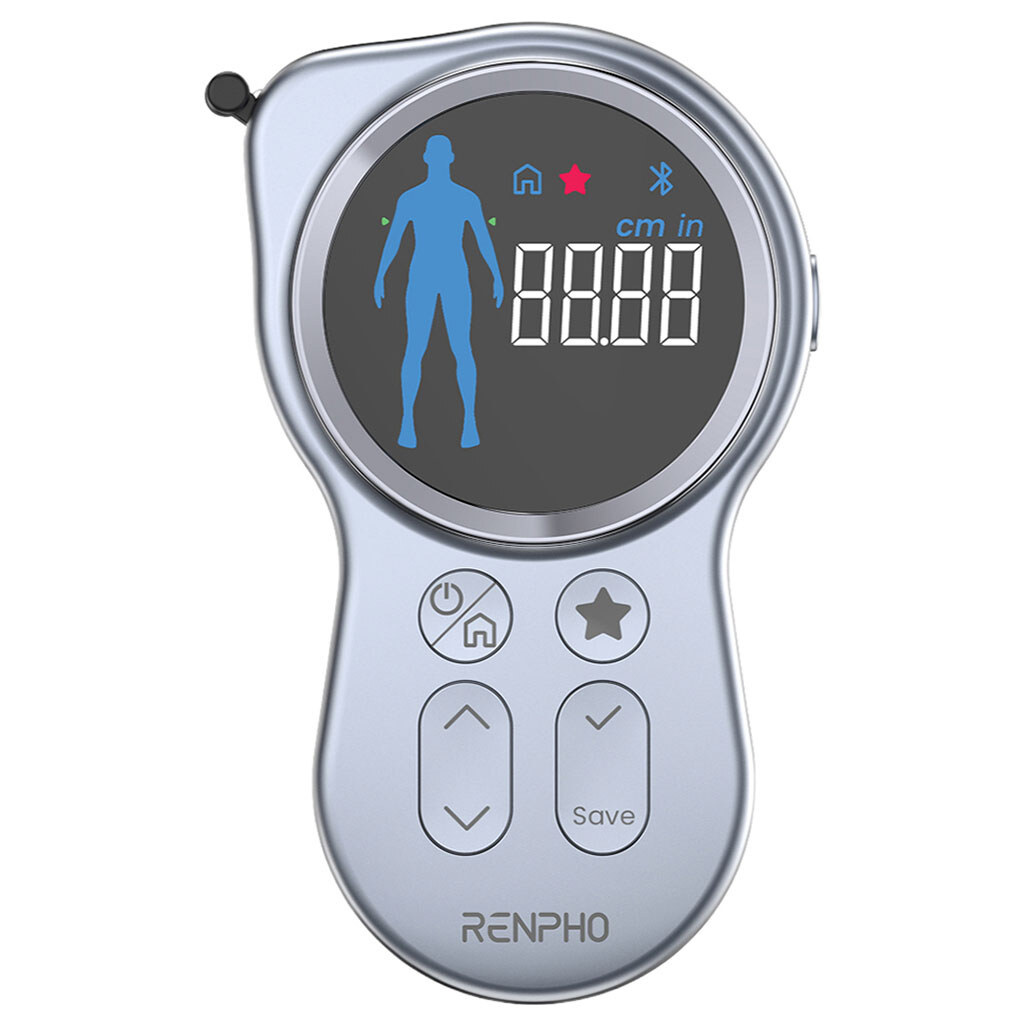 Розумна вимірювальна рулетка RENPHO Smart Tape Measure R-Y002-BK, Чорний - № 1 Розумна вимірювальна рулетка RENPHO Smart Tape Measure R-Y002-BK, Чорний - № 1