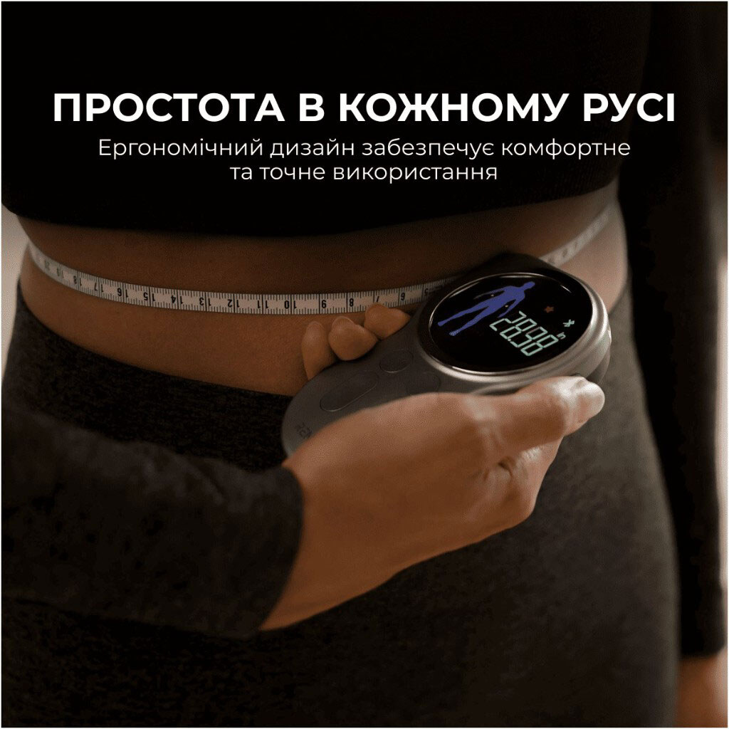 Розумна вимірювальна рулетка RENPHO Smart Tape Measure R-Y002-BK, Чорний - № 5 Розумна вимірювальна рулетка RENPHO Smart Tape Measure R-Y002-BK, Чорний - № 5