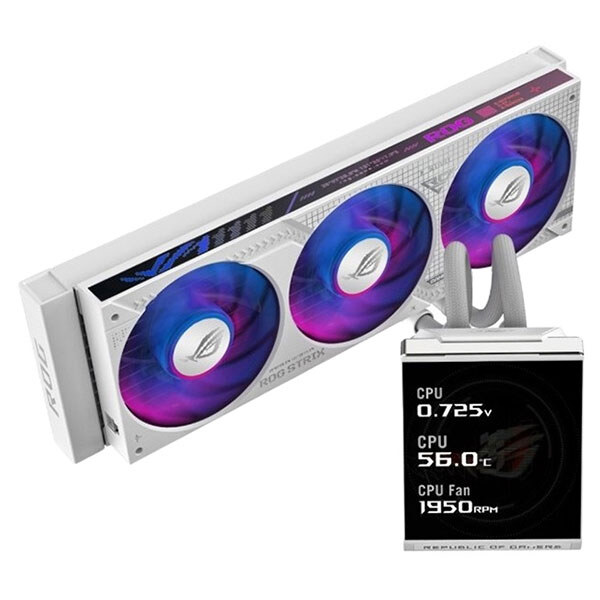 Система водяного охолодження Asus ROG Strix SLC IV 360, Білий - № 1 Система водяного охолодження Asus ROG Strix SLC IV 360, Білий - № 1