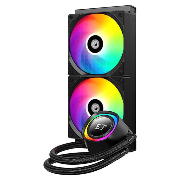 Система водяного охлаждения ID-Cooling FX240 TD, Черный - № 2 Система водяного охлаждения ID-Cooling FX240 TD, Черный - № 2