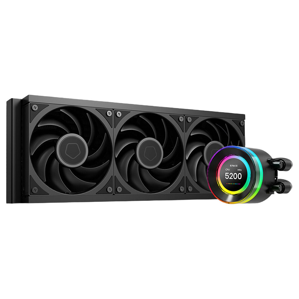 Система водяного охолодження ID-Cooling SL360 V2 Plus, Чорний - № 2 Система водяного охолодження ID-Cooling SL360 V2 Plus, Чорний - № 2