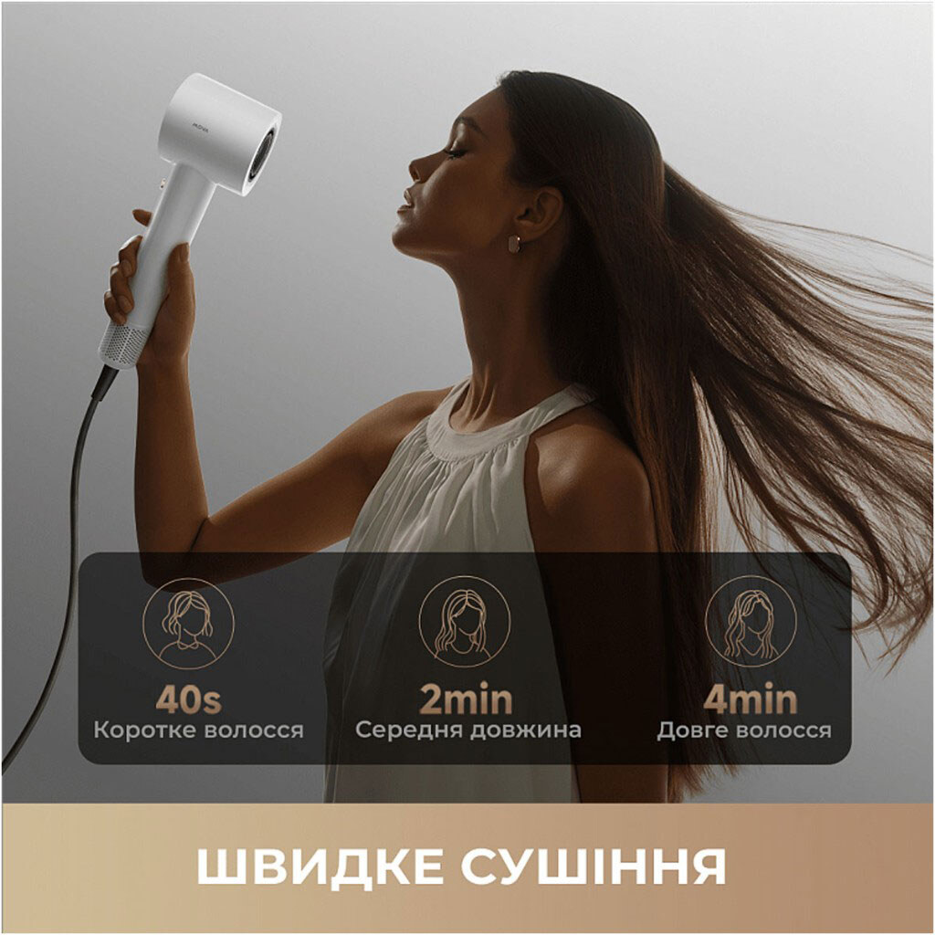 Фен Mova Turbo 20, Белый - № 3 Фен Mova Turbo 20, Белый - № 3