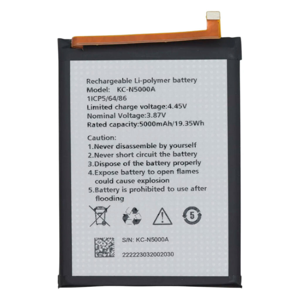 Аккумулятор Oukitel iiiF150 Air 1 / iiiF150 Air 1 Pro / iiiF150 Air1 Pro, Original, KC-N5000A - № 1 Аккумулятор Oukitel iiiF150 Air 1 / iiiF150 Air 1 Pro / iiiF150 Air1 Pro, Original, KC-N5000A - № 1