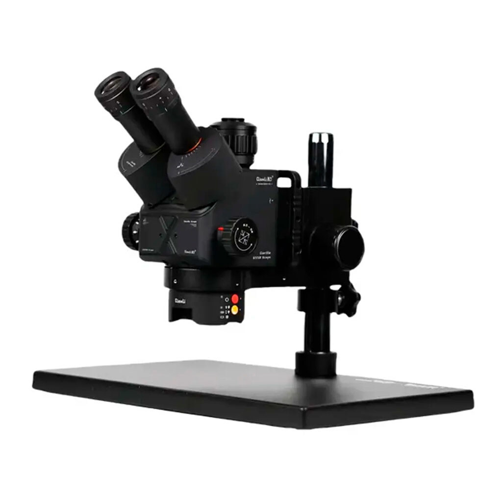 Мікроскоп тринокулярний Qianli Gorilla 6558, Чорний - № 1 Мікроскоп тринокулярний Qianli Gorilla 6558, Чорний - № 1