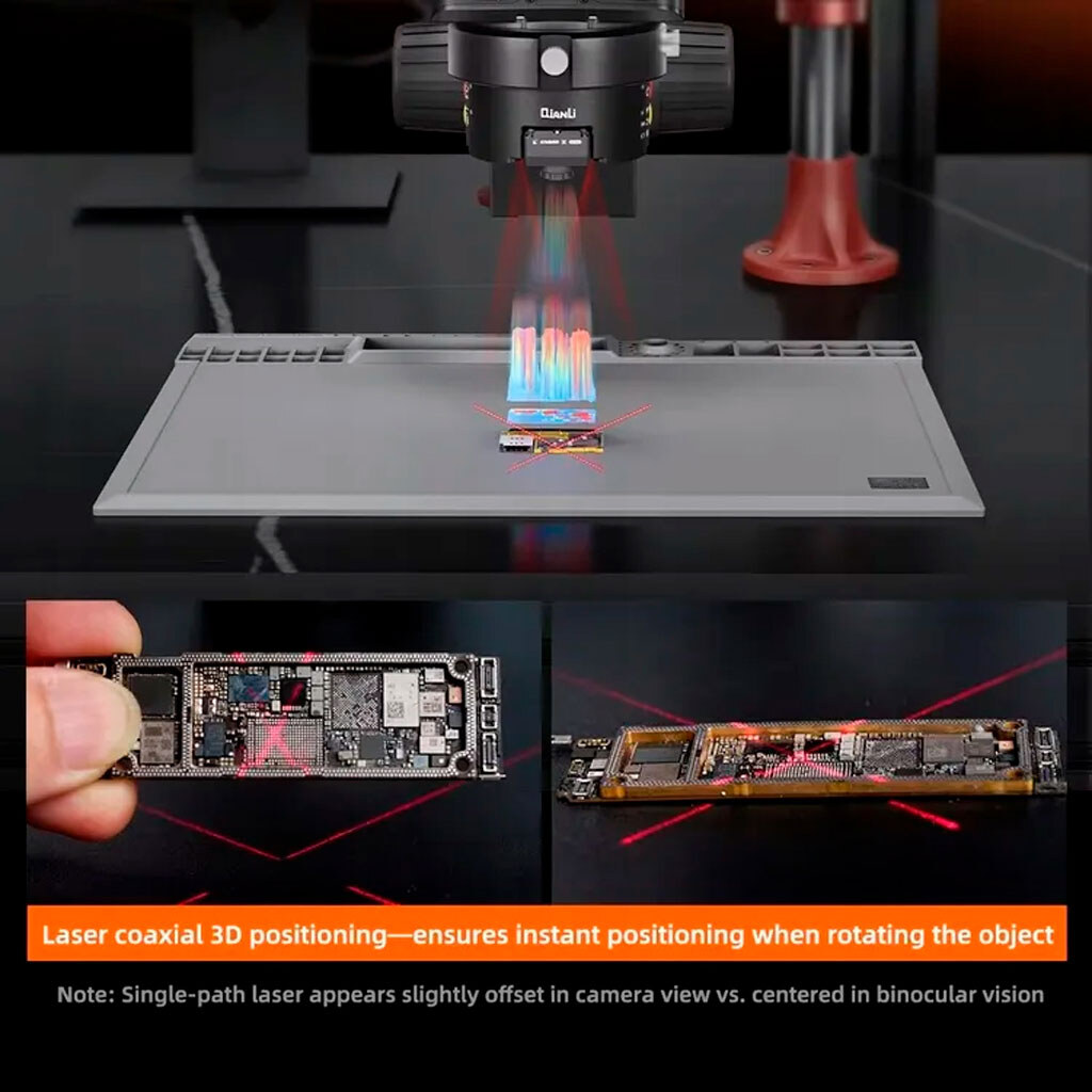 Мікроскоп тринокулярний Qianli Gorilla 6558, Чорний - № 9 Мікроскоп тринокулярний Qianli Gorilla 6558, Чорний - № 9