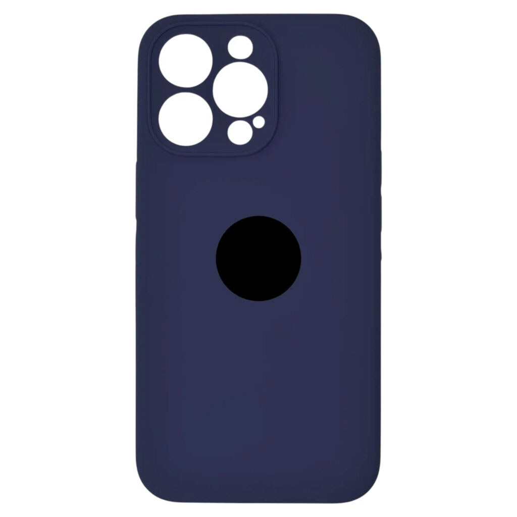 Чехол (накладка) Apple iPhone 12 Pro, Original Soft Case, Dark Blue, Синий - № 1 Чехол (накладка) Apple iPhone 12 Pro, Original Soft Case, Dark Blue, Синий - № 1