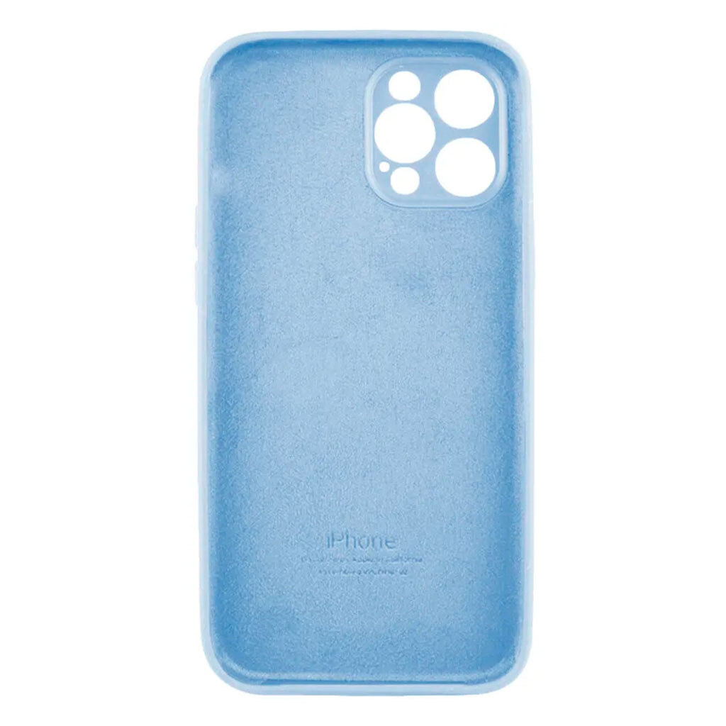 Чехол (накладка) Apple iPhone 12 Pro, Original Soft Case, Mist Blue, Голубой - № 2 Чехол (накладка) Apple iPhone 12 Pro, Original Soft Case, Mist Blue, Голубой - № 2