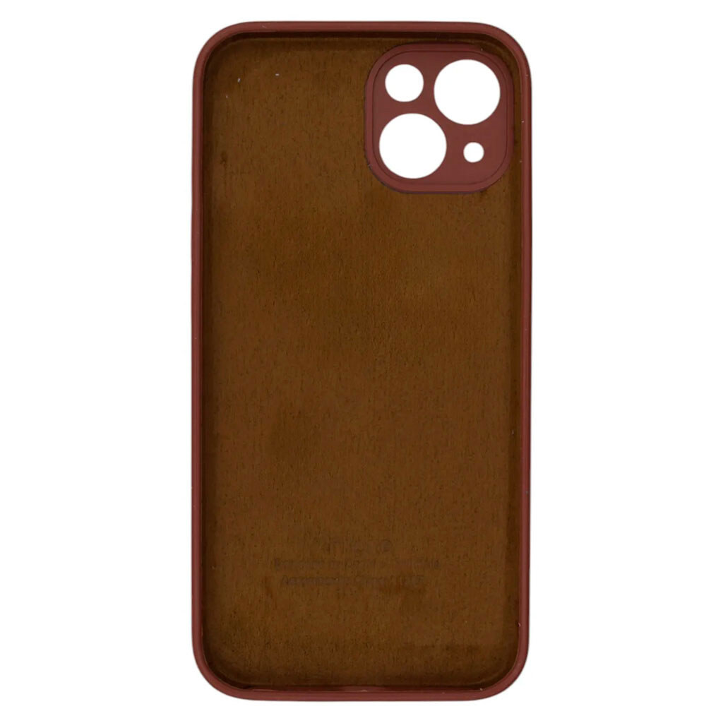 Чехол (накладка) Apple iPhone 13, Original Soft Case, Saddle Brown, Коричневый - № 2 Чехол (накладка) Apple iPhone 13, Original Soft Case, Saddle Brown, Коричневый - № 2
