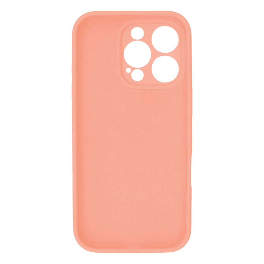 Чехол (накладка) Apple iPhone 16 Pro, Original Soft Case, Grapefruit, Розовый - № 2 Чехол (накладка) Apple iPhone 16 Pro, Original Soft Case, Grapefruit, Розовый - № 2