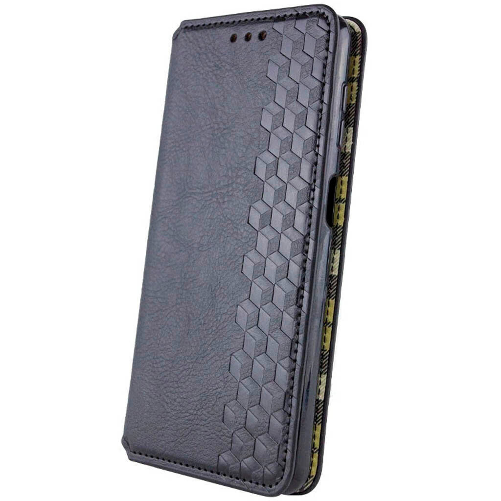 Чохол (книжка) Samsung A256 Galaxy A25 5G, GETMAN Cubic, Чорний - № 2 Чохол (книжка) Samsung A256 Galaxy A25 5G, GETMAN Cubic, Чорний - № 2
