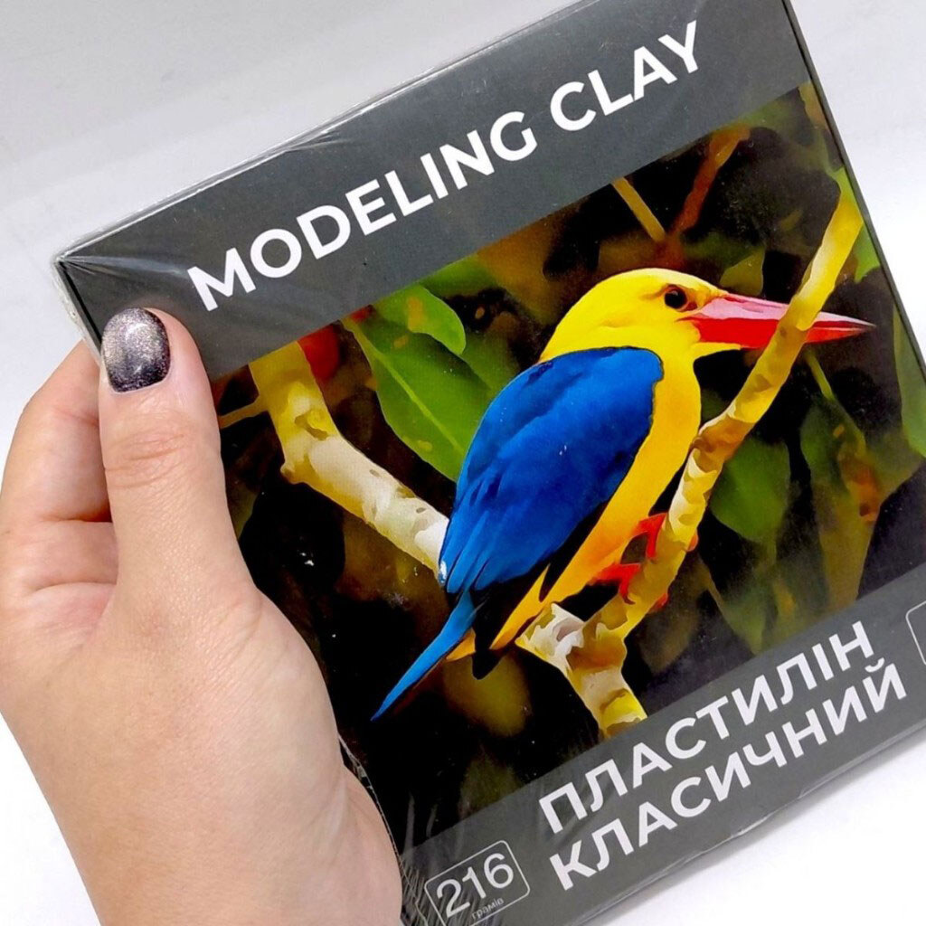 Пластилин, 12 цветов, 216 г, Mic - № 4 Пластилин, 12 цветов, 216 г, Mic - № 4