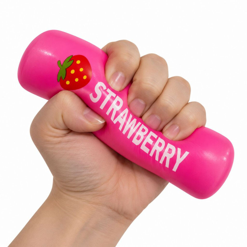 Сквиш-антистресс "Масло круглое", 14cm, Mic, Розовый - № 3 Сквиш-антистресс "Масло круглое", 14cm, Mic, Розовый - № 3