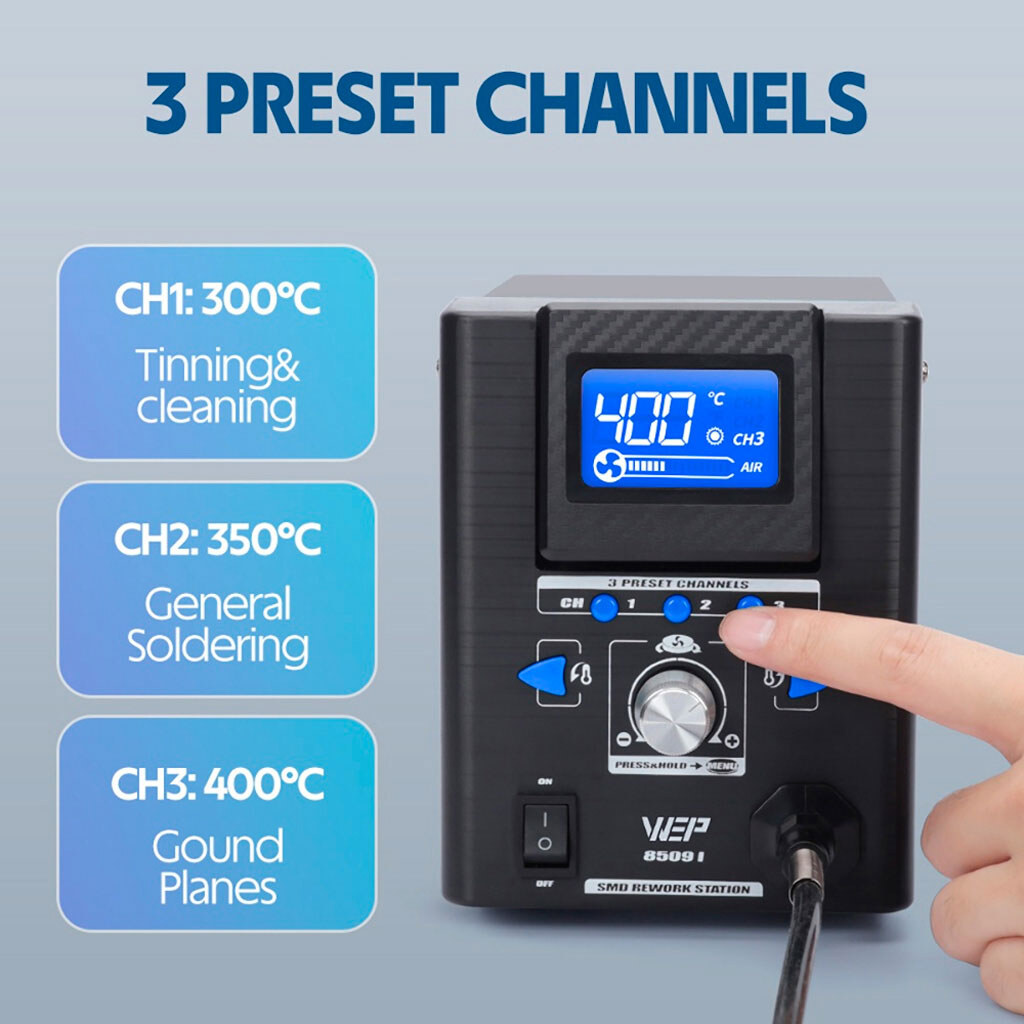 Паяльная станция WEP 8509-I - № 5 Паяльная станция WEP 8509-I - № 5