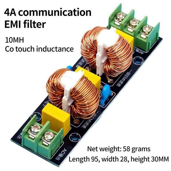 Поміхоперешкоджаючий фільтр EMI Filter 4A - № 1 Поміхоперешкоджаючий фільтр EMI Filter 4A - № 1
