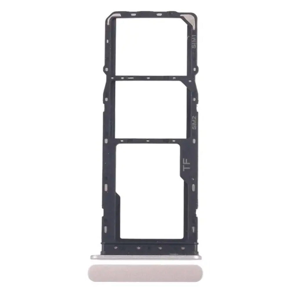 Держатель SIM-карты ZTE Blade A36 (Z2472) / Blade A56 (Z2473), С разъемом на карту памяти, Золотой - № 1 Держатель SIM-карты ZTE Blade A36 (Z2472) / Blade A56 (Z2473), С разъемом на карту памяти, Золотой - № 1