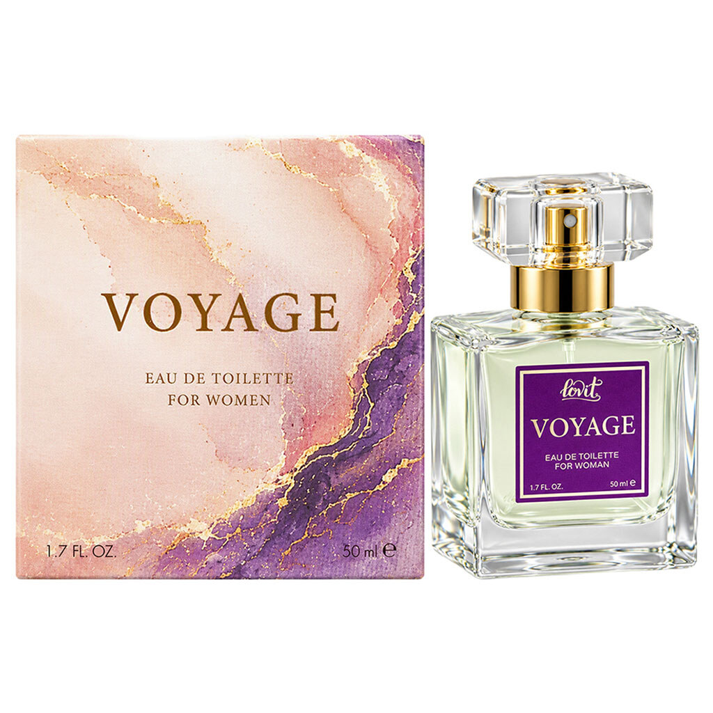 Вода туалетна жіноча Lovit "Voyage", 50 мл - № 1 Вода туалетна жіноча Lovit "Voyage", 50 мл - № 1