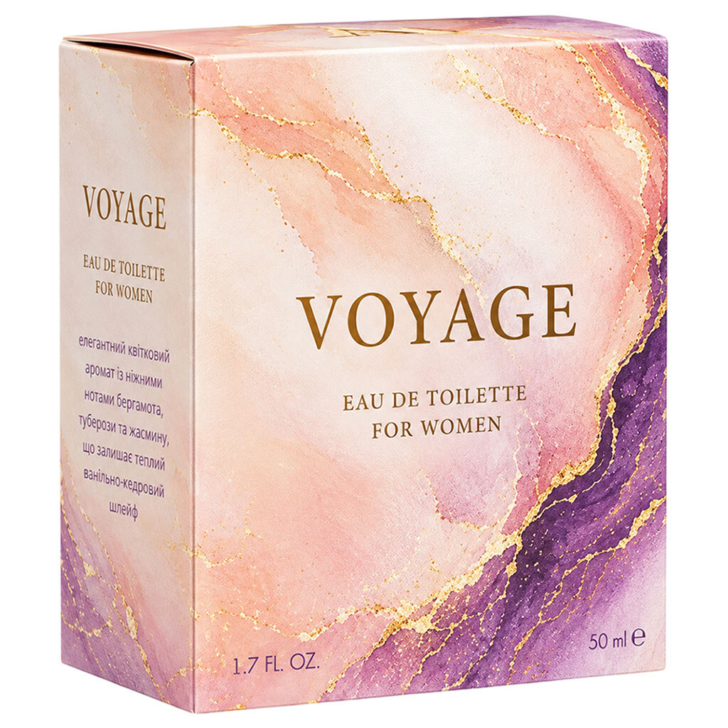 Вода туалетна жіноча Lovit "Voyage", 50 мл - № 3 Вода туалетна жіноча Lovit "Voyage", 50 мл - № 3
