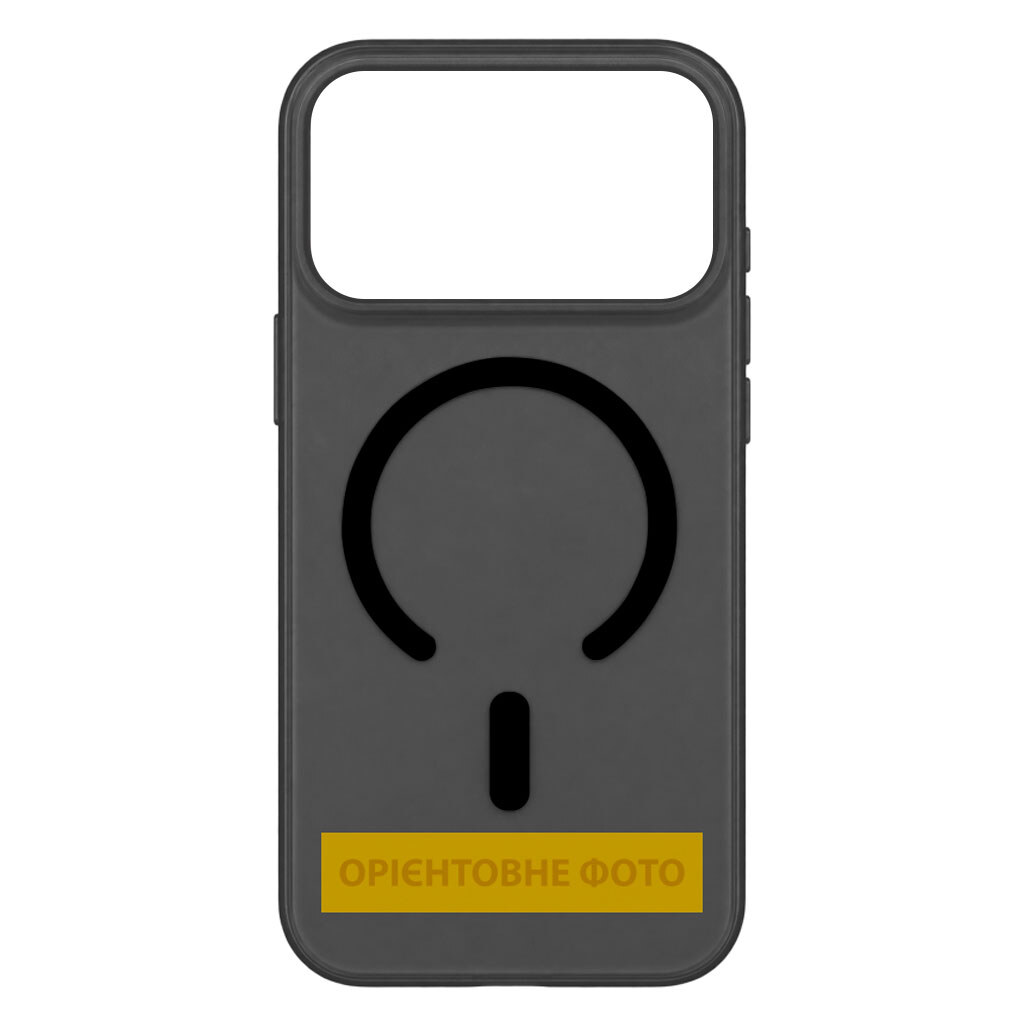 Чехол (накладка) Apple iPhone 15 Pro, Epik Matte Color, MagSafe, Черный - № 1 Чехол (накладка) Apple iPhone 15 Pro, Epik Matte Color, MagSafe, Черный - № 1