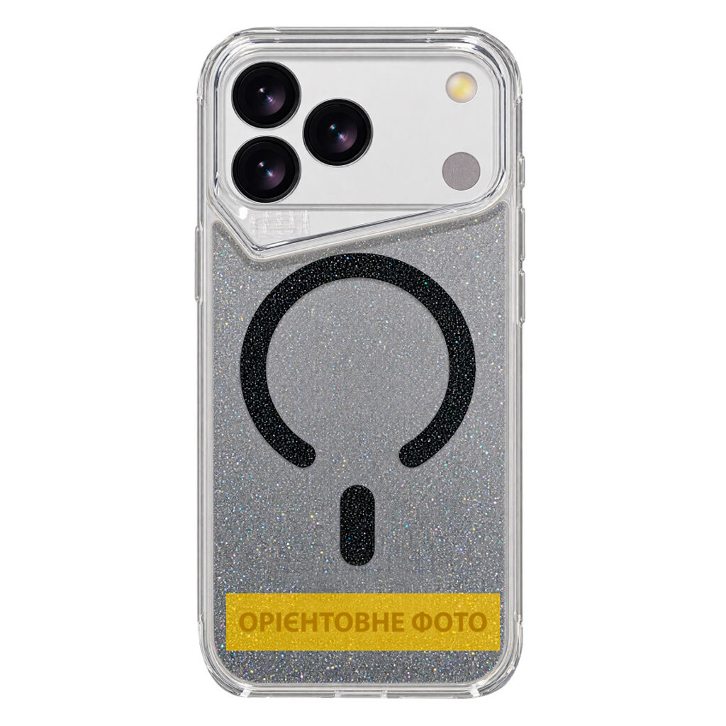 Чехол (накладка) Apple iPhone 17 / iPhone 18, Gear4 Crystal Palace Shine, MagSafe, Черный - № 1 Чехол (накладка) Apple iPhone 17 / iPhone 18, Gear4 Crystal Palace Shine, MagSafe, Черный - № 1
