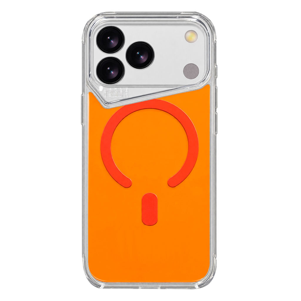 Чохол (накладка) Apple iPhone 17 Pro / iPhone 18 Pro, Gear4 Crystal Palace Shine, MagSafe, Помаранчевий - № 1 Чохол (накладка) Apple iPhone 17 Pro / iPhone 18 Pro, Gear4 Crystal Palace Shine, MagSafe, Помаранчевий - № 1